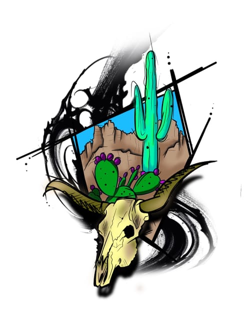Messy desert